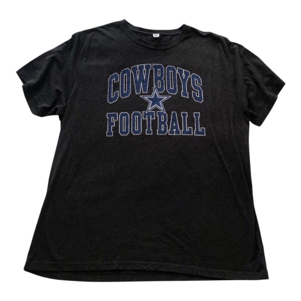 Men’s Grey Dallas Cowboys NFL Football Graphic T-Shirt XXL Short Sleeve